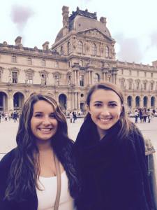 Me & Maddie at the Louvre